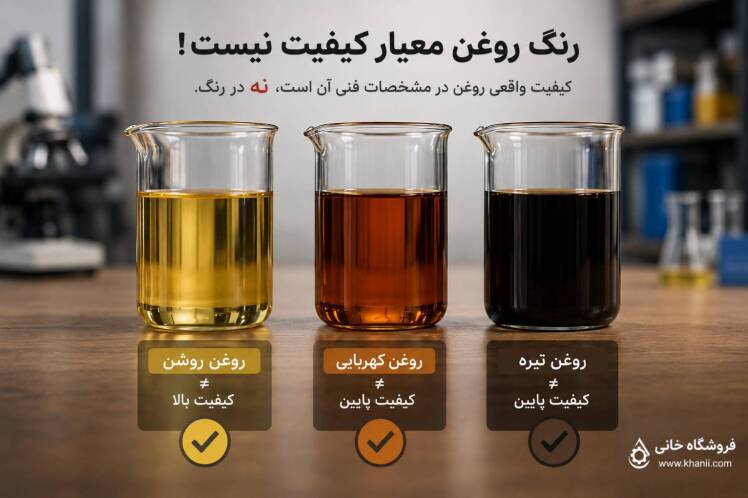 چرا رنگ روغن معیار کیفیت نیست؟ | حقیقتی که بسیاری از فروشندگان به شما نمی گویند | فروشگاه خانی