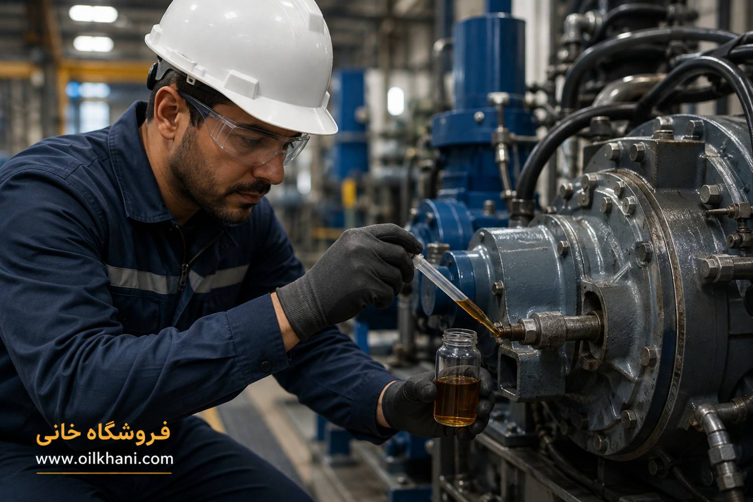 آنالیز روغن صنعتی