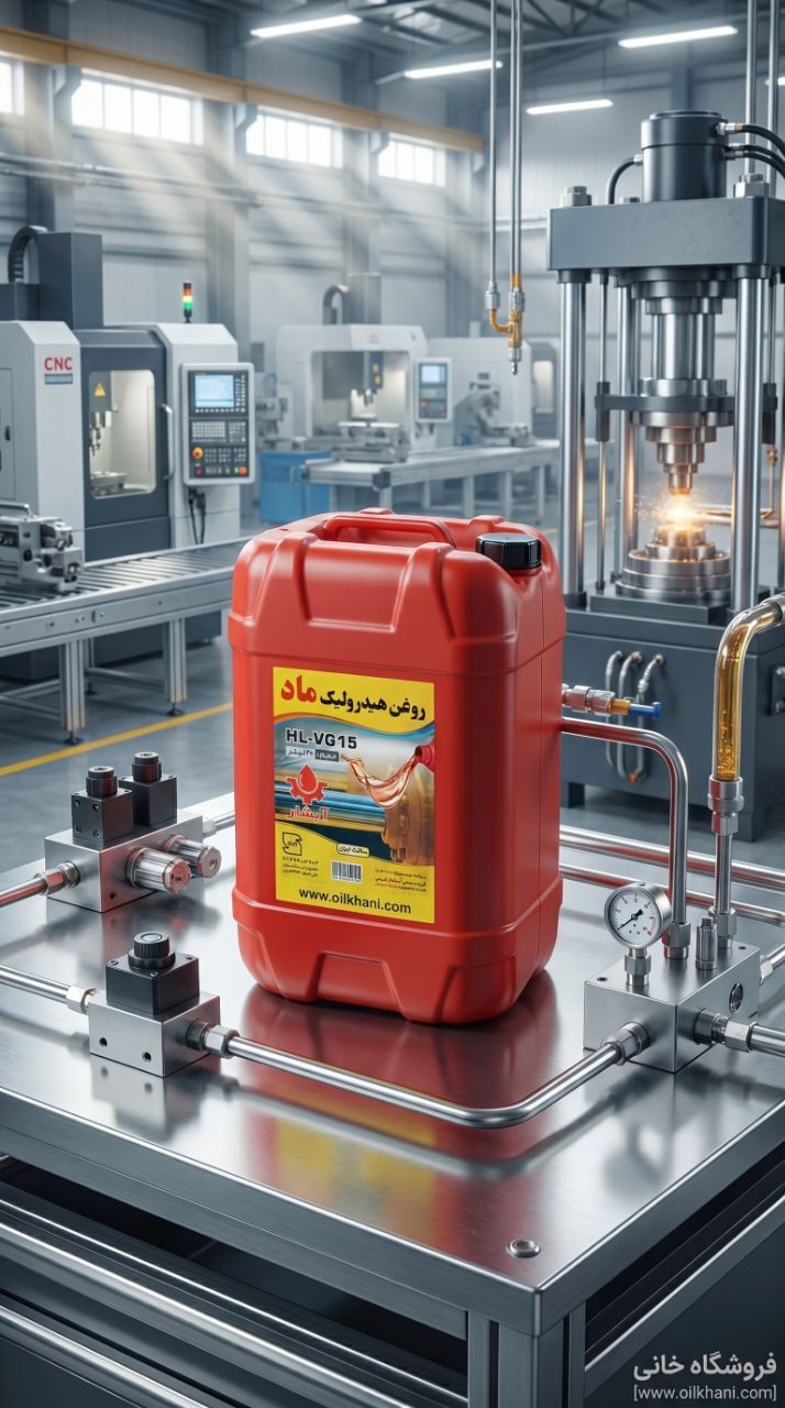 روغن هیدرولیک HL VG15 آبشار 20 لیتری برای روانکاری سیستمهای هیدرولیک صنعتی و تجهیزات کنترلی دقیق | فروشگاه خانی