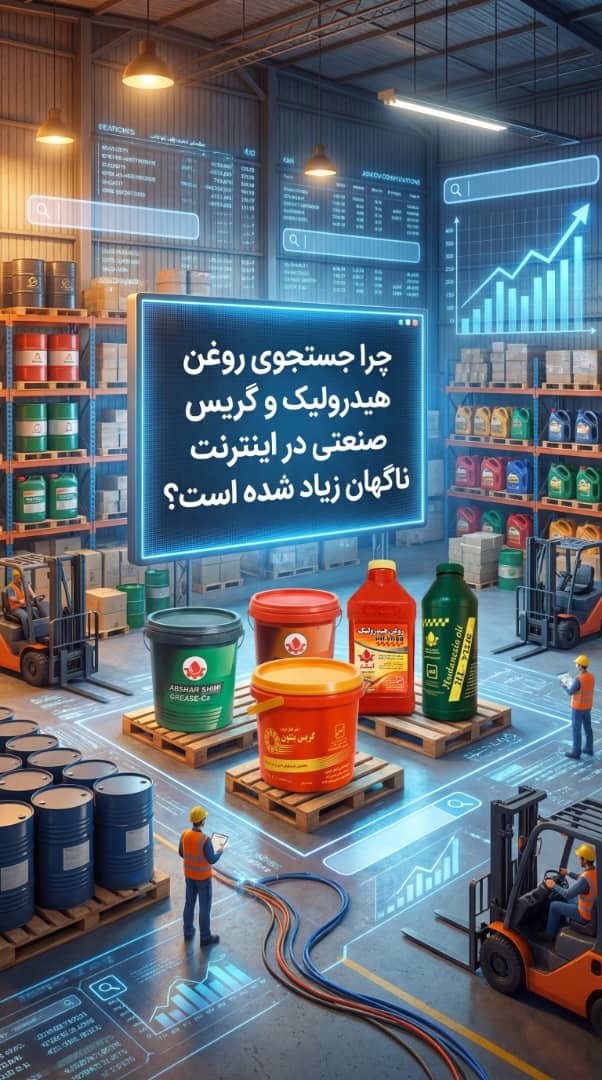 چرا جستجوی روغن هیدرولیک و گریس صنعتی ناگهان زیاد شده است؟ | فروشگاه خانی
