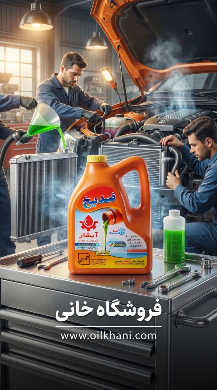 ضدیخ و ضدجوش خودرو آبشار 2 لیتری