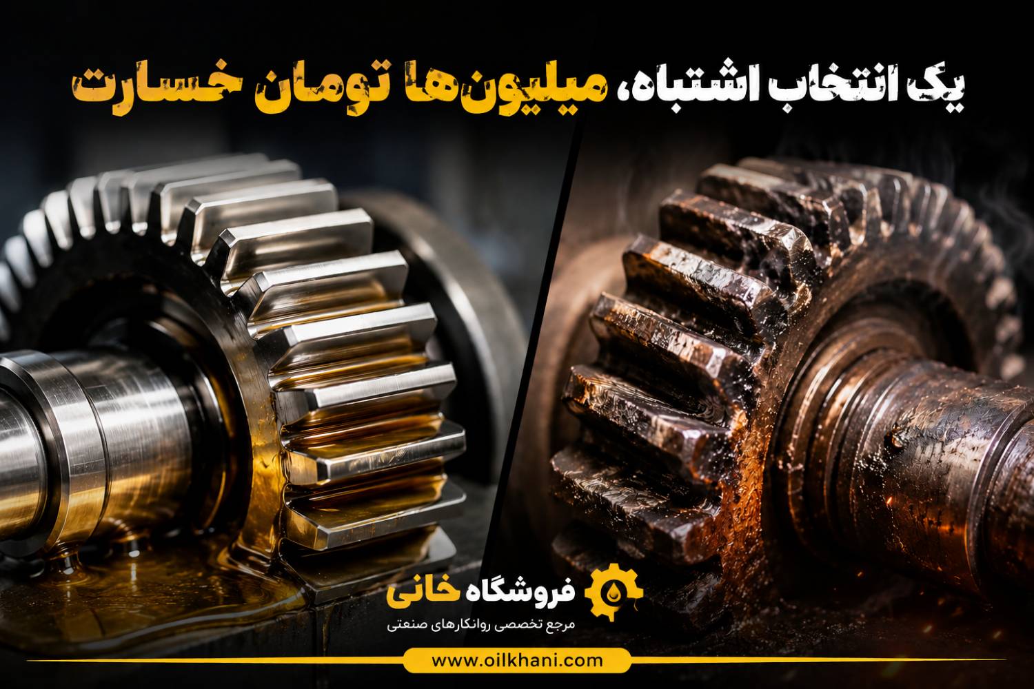 انتخاب صحیح روغن صنعتی برای افزایش عمر ماشینآلات