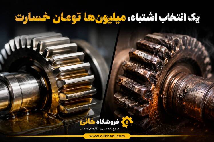 چگونه روغن صنعتی مناسب انتخاب کنیم؟ اشتباهی که هنگام خرید میلیون ها تومان خسارت به بار می آورد | فروشگاه خانی